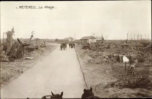 Ak Meteren North, Das Dorf