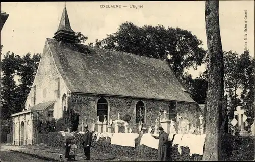 Ak Oxelaere North, Die Kirche