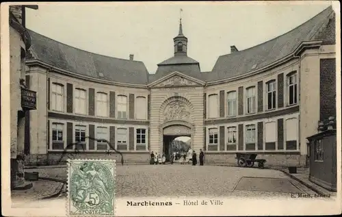 Ak Marchiennes Nord, Rathaus