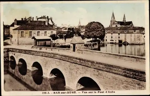 Ak Bar sur Aube, Pont d'Aube