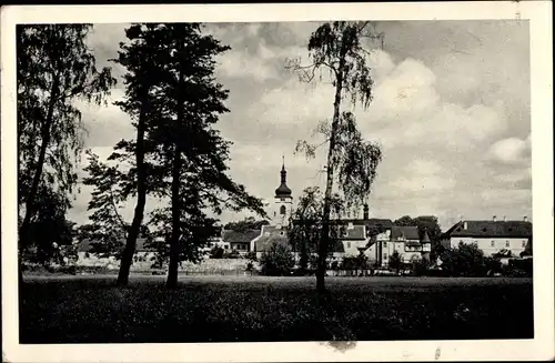 Ak Stará Boleslav Altbunzlau Mittelböhmen, Teilansicht