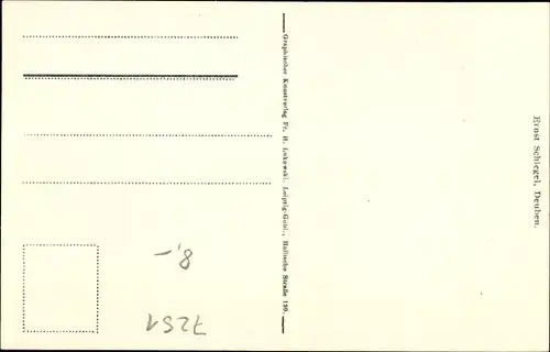 Ak Deuben Bennewitz Sachsen, Kirche, Ortspartie