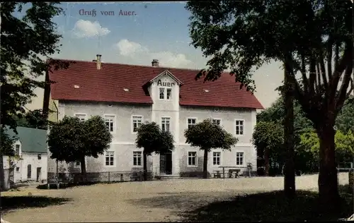 Ak Auer Moritzburg in Sachsen, Gaststätte