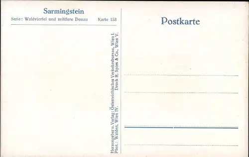 Ak Sarmingstein St. Nikola Oberösterreich, Ufer der Donau