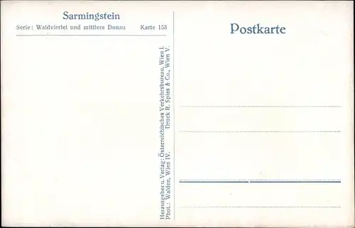 Ak Sarmingstein St. Nikola Oberösterreich, Ufer der Donau