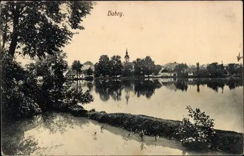 Ak Habry Habern Reg. Hochland, Teilansicht