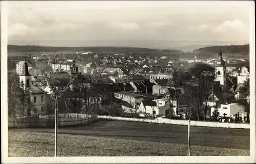 Ak Choceň Chotzen Reg. Pardubice, Totalansicht