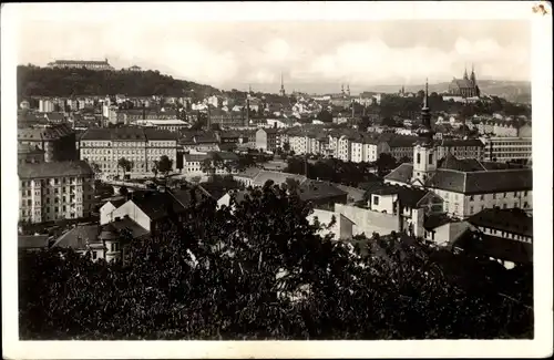 Ak Brno Brünn Südmähren, Totalansicht