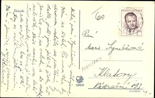 Ak Zbiroh Sbirow Reg. Pilsen, Totalansicht