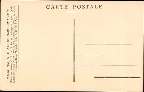 Ak Eskimomissionen, Familie, Missionsoblaten der Unbefleckten Empfängnis Maria, Eskimos