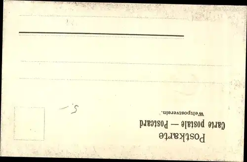 Präge Ak König Albert von Sachsen, Trauerkarte zum Tod 1902