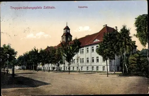 Ak Zeithain in Sachsen, Truppenübungsplatz, Kaserne