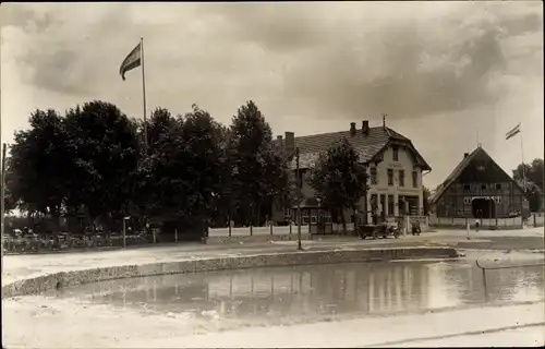 Foto Ak Hoisdorf in Schleswig Holstein, Harms Gasthof