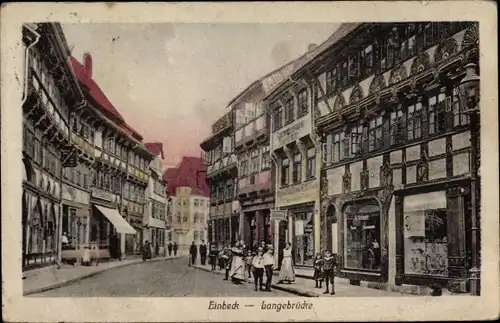 Ak Einbeck in Niedersachsen, Langebrücke