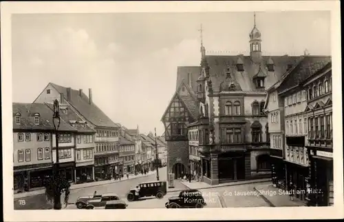 Ak Nordhausen am Harz, Kornmarkt