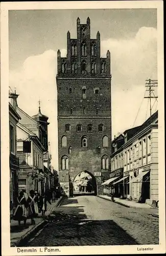 Ak Demmin in Vorpommern, Luisentor