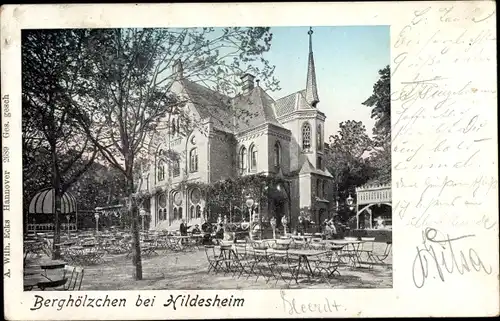 Ak Hildesheim in Niedersachsen, Parkhotel Berghölzchen