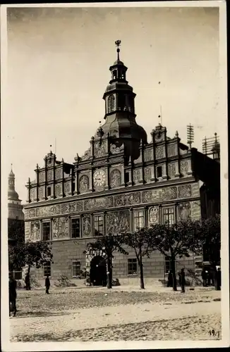 Ak Stříbro Mies Region Pilsen, Rathaus