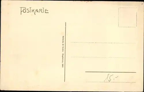 Ak Großenhain in Sachsen, Kaiserliches Postamt, Bahnhof