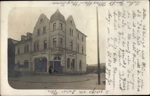 Foto Ak Dresden?, Kolonialwarenhandlung, Inh. M. Born