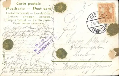 Ak Berlin Treptow, Restaurant Paradiesgarten