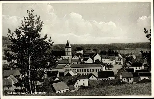 Ak Lázně Kynžvart Bad Königswart Region Karlsbad, Gesamtansicht