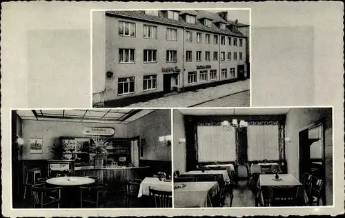 Ak Hildesheim in Niedersachsen, Hotel Deutsches Haus, Carl Peters Straße 5, Innenansicht
