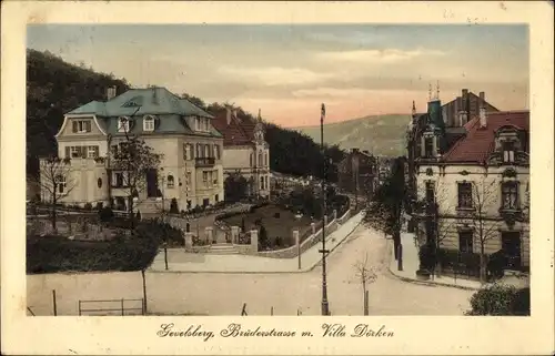 Ak Gevelsberg im Ruhrgebiet, Brüderstraße, Villa Döcken