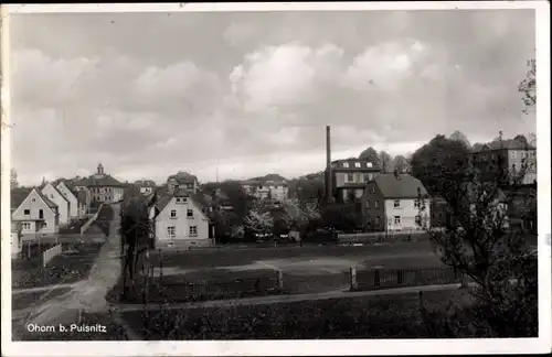 Ak Ohorn im Kreis Bautzen, Teilansicht der Ortschaft