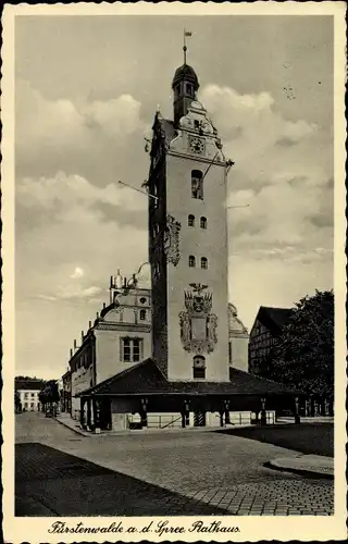 Ak Fürstenwalde an der Spree, Rathaus