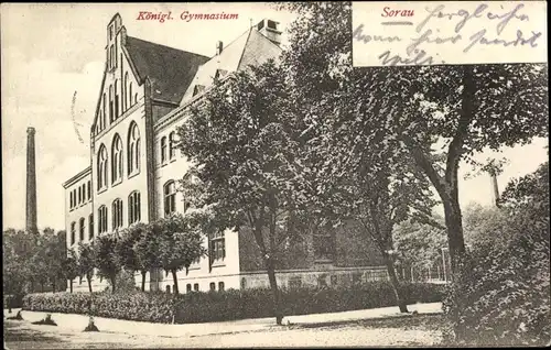 Ak Żary Sorau Niederlausitz Ostbrandenburg, Königliches Gymnasium