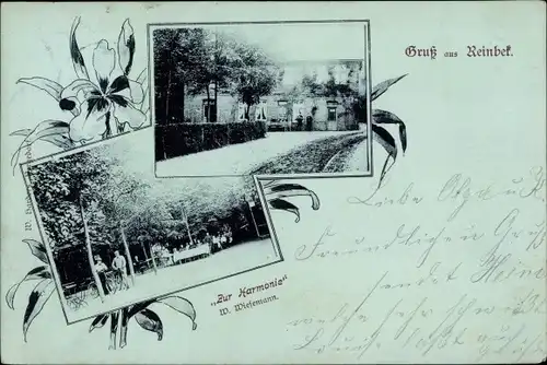 Jugendstil Ak Reinbek, Zur Harmonie