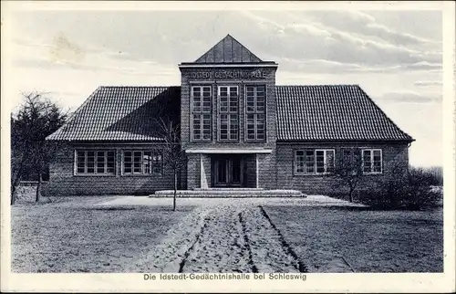 Ak Idstedt in Schleswig Holstein, Idstedt Gedächtnishalle
