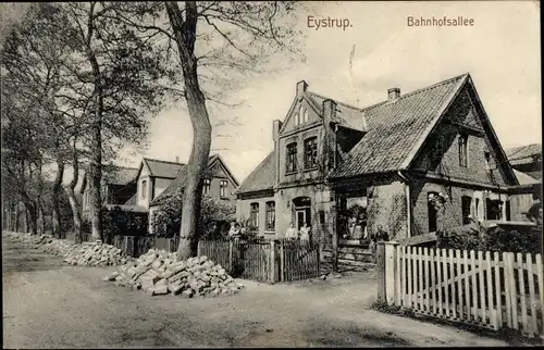 Ak Eystrup in Niedersachsen, Bahnhofsallee