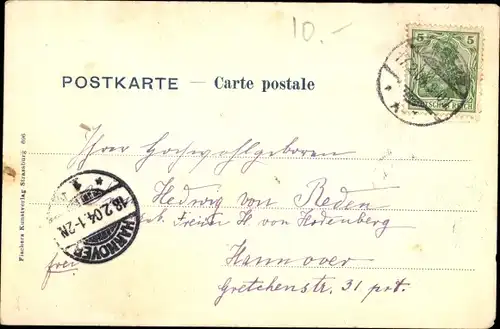 Ak Saverne Zabern Elsass Bas Rhin, Straßenpartie