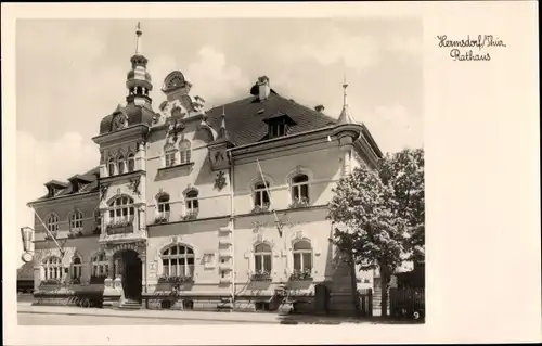 Ak Hermsdorf in Thüringen, Rathaus