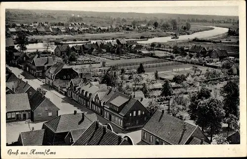 Ak Haren an der Ems, Panorama