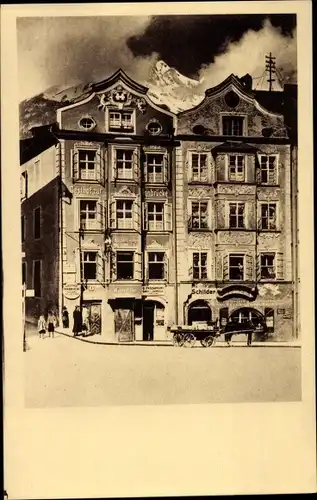 Ak Innsbruck in Tirol, Gasthof Innbrücke, Innstraße 1
