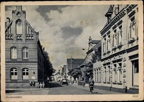 Ak Delmenhorst in Oldenburg, Postamt