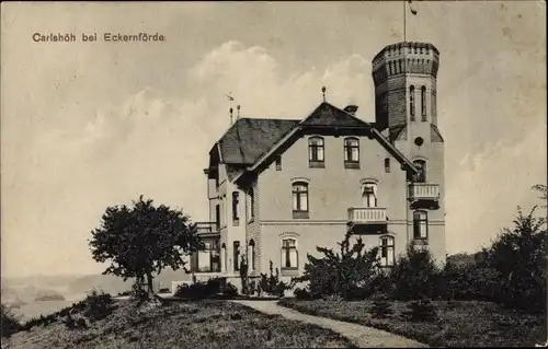 Ak Ostseebad Eckernförde, Carlshöh