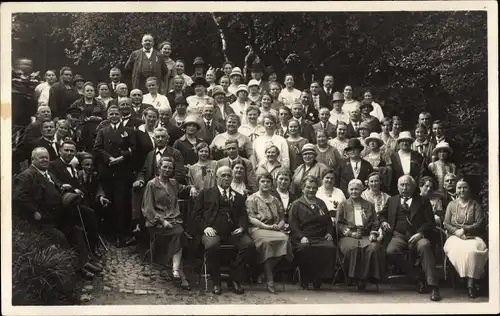 Foto Ak 1926, Görlitz in der Lausitz, Gruppenbild