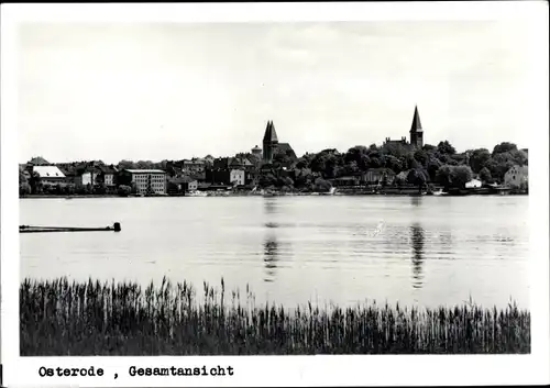 Foto Ak Ostróda Osterode Ostpreußen, Totalansicht der Ortschaft