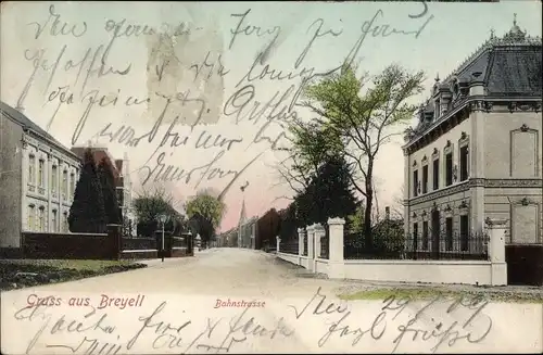 Ak Breyell Nettetal am Niederrhein, Bahnstraße