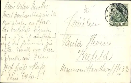 Ak Vlotho an der Weser, Restauration Amtshausberg