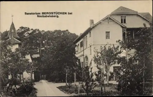 Ak Drewitz Potsdam in Brandenburg, Sanatorium Bergstücken