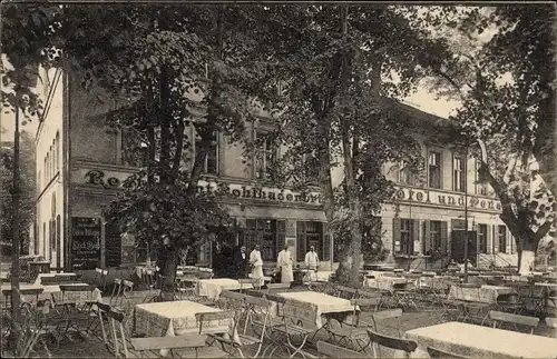 Ak Berlin Zehlendorf Wannsee, Hotel und Restaurant Kohlhasenbrück bei Neubabelsberg