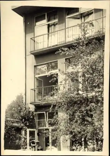 Foto Nowawes Babelsberg Potsdam, Oberlinhaus, Klinikgebäude, Teilansicht