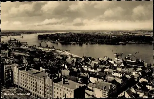 Ak Hansestadt Rostock, Teilansicht