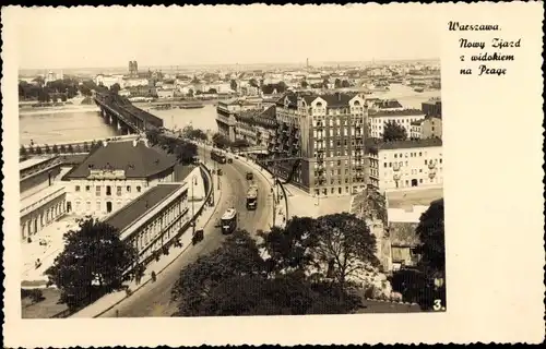 Foto Ak Warszawa Warschau Polen, Nowy Zjazd, Panorama, Praga