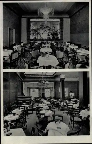Ak Mannheim in Baden Württemberg, Cafe Wien, Innenansicht
